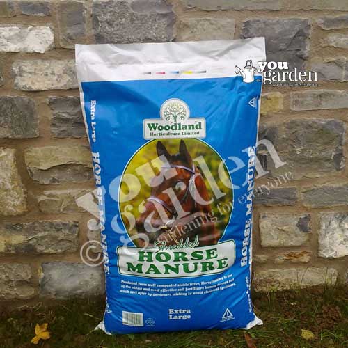 Shredded Horse Manure XL 60L bag