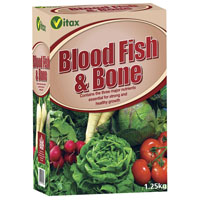 Blood, Fish & Bone Organic Fertiliser x 1.25Kg pack